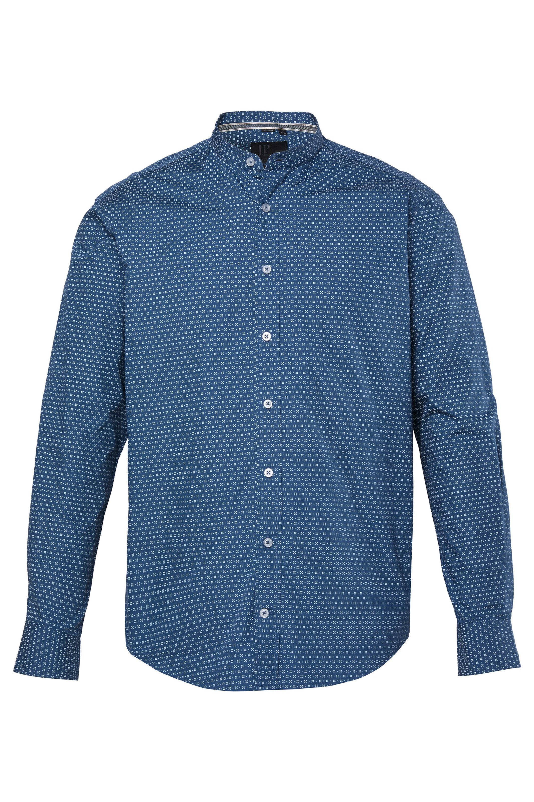 JP1880 Regular Fit Hemd in Blau: Vorderseite