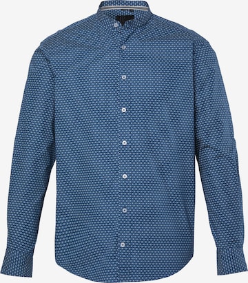 JP1880 Hemd in Blau: Vorderseite
