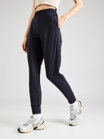 4F - Tapered Calças de desporto em preto: frente
