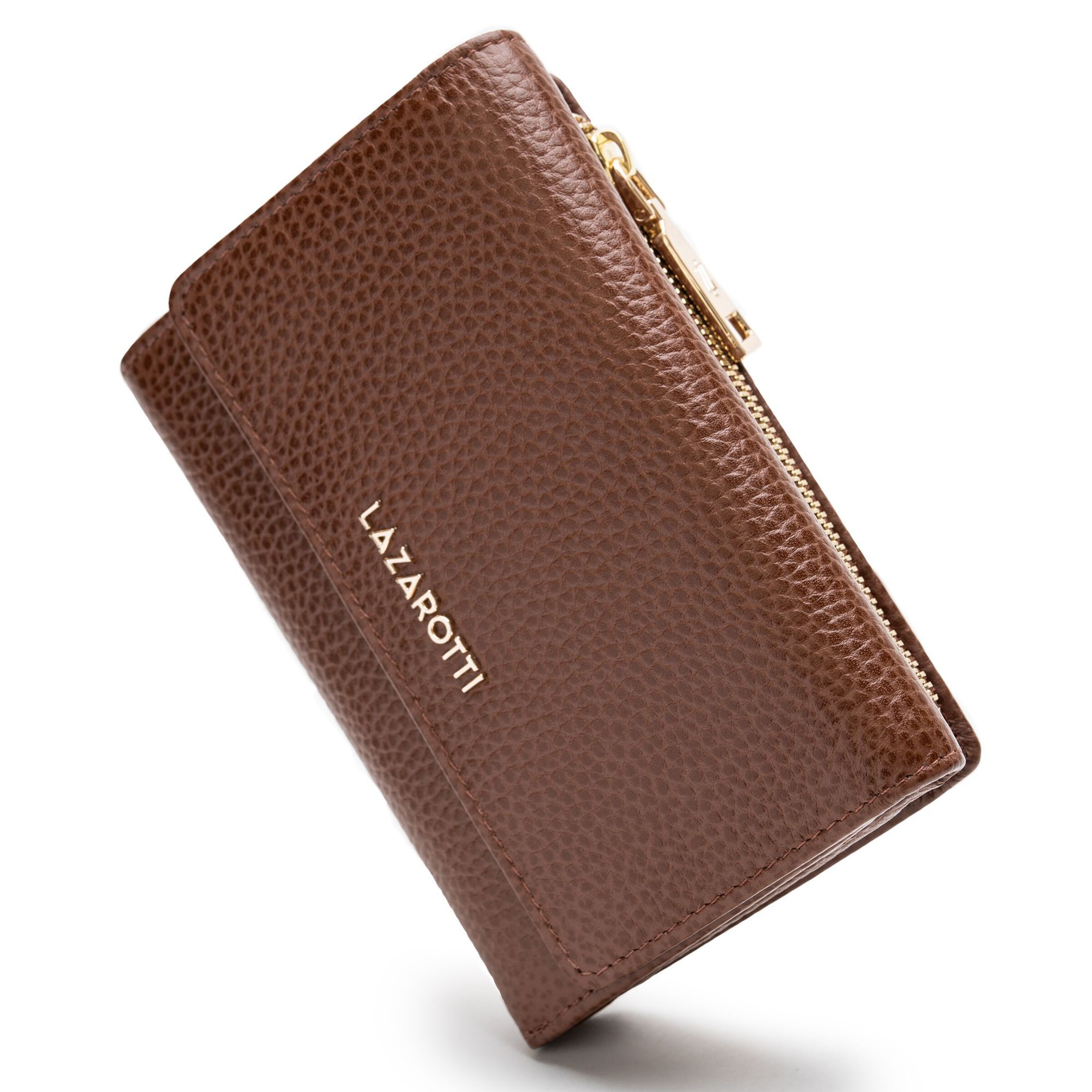 Lazarotti Wallet 'Bologna' in Brown