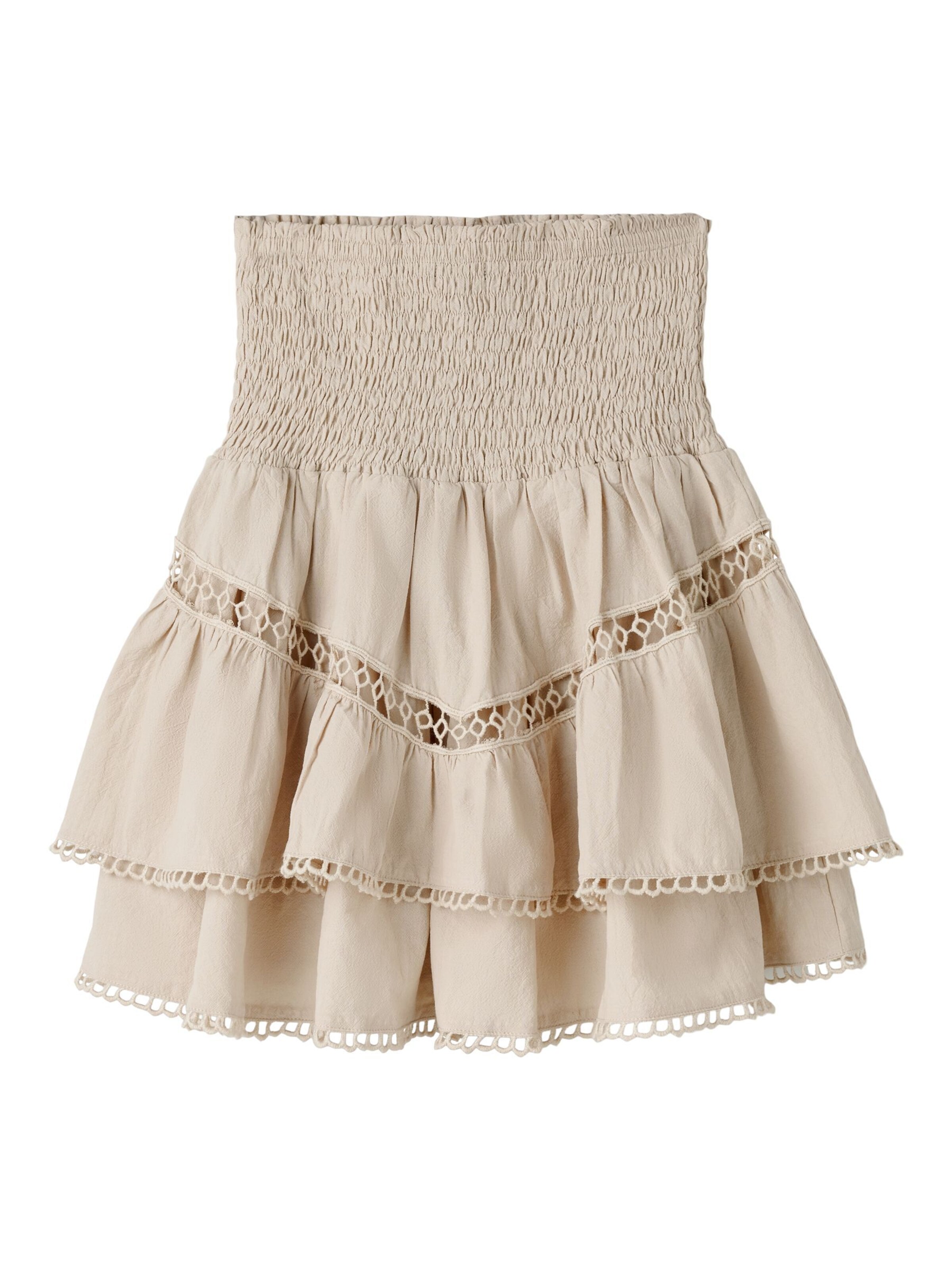 Gonna LMTD di colore bianco naturale, Visualizzazione prodotti