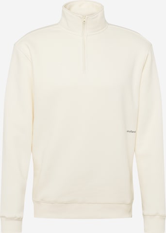 Soulland Sweatshirt 'Ken' in White: front