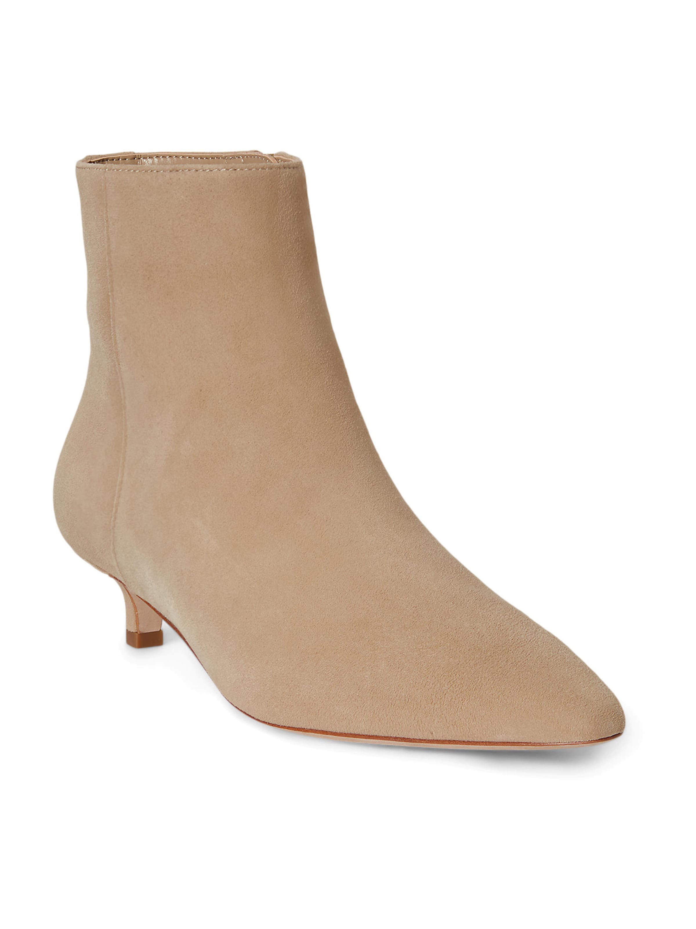 Stivaletto 'FRNCSA' di Lauren Ralph Lauren in marrone: frontale