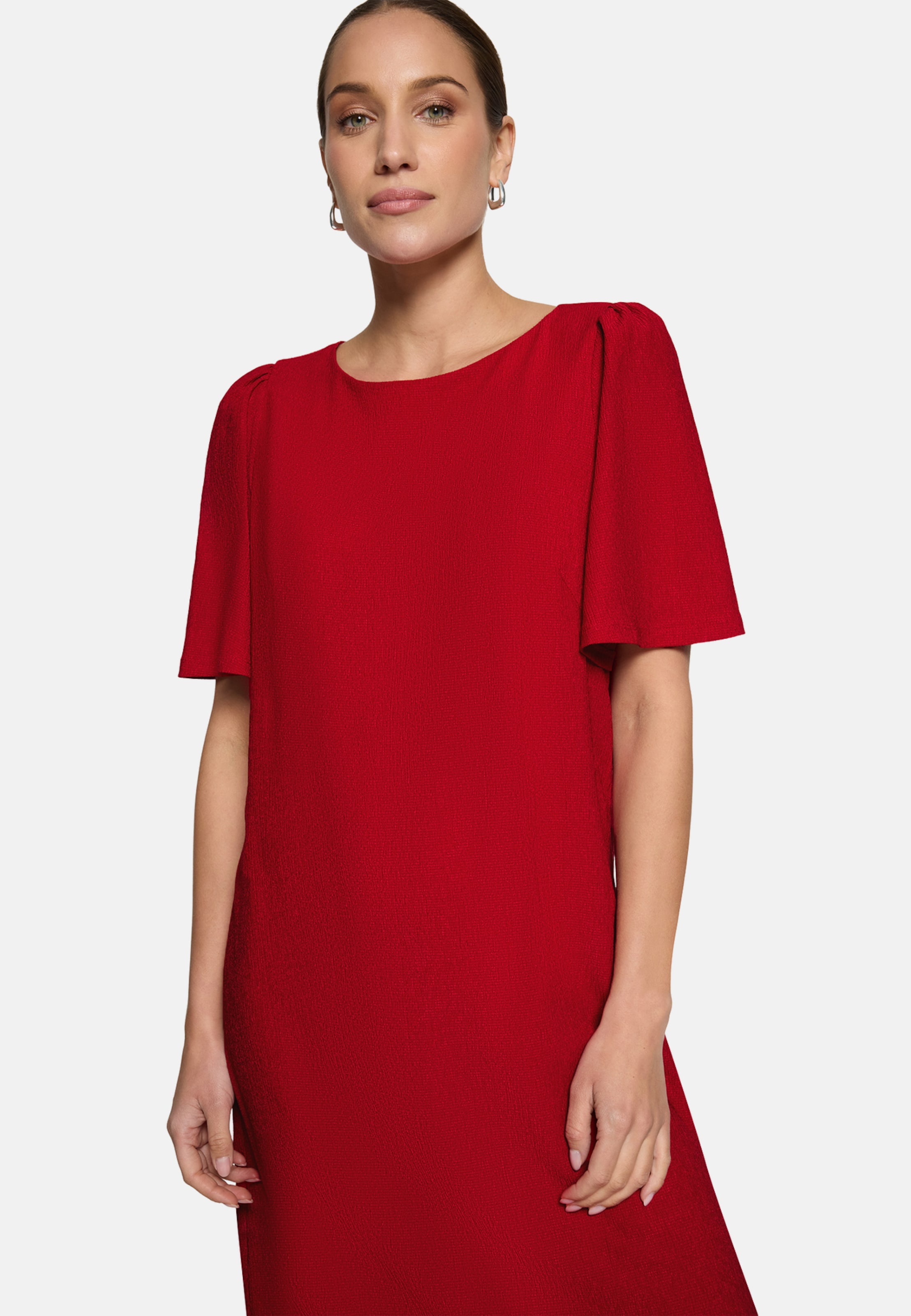 Robe de cocktail zero en rouge : devant