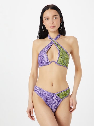 Bikini Nasty Gal en violet : devant