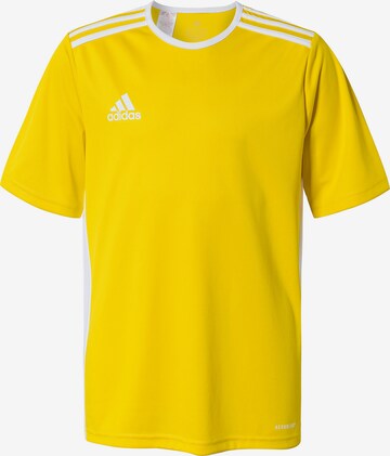 Maglia funzionale 'Entrada 18' di ADIDAS PERFORMANCE in giallo: frontale