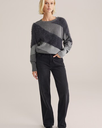 WE Fashion Pullover i grå
