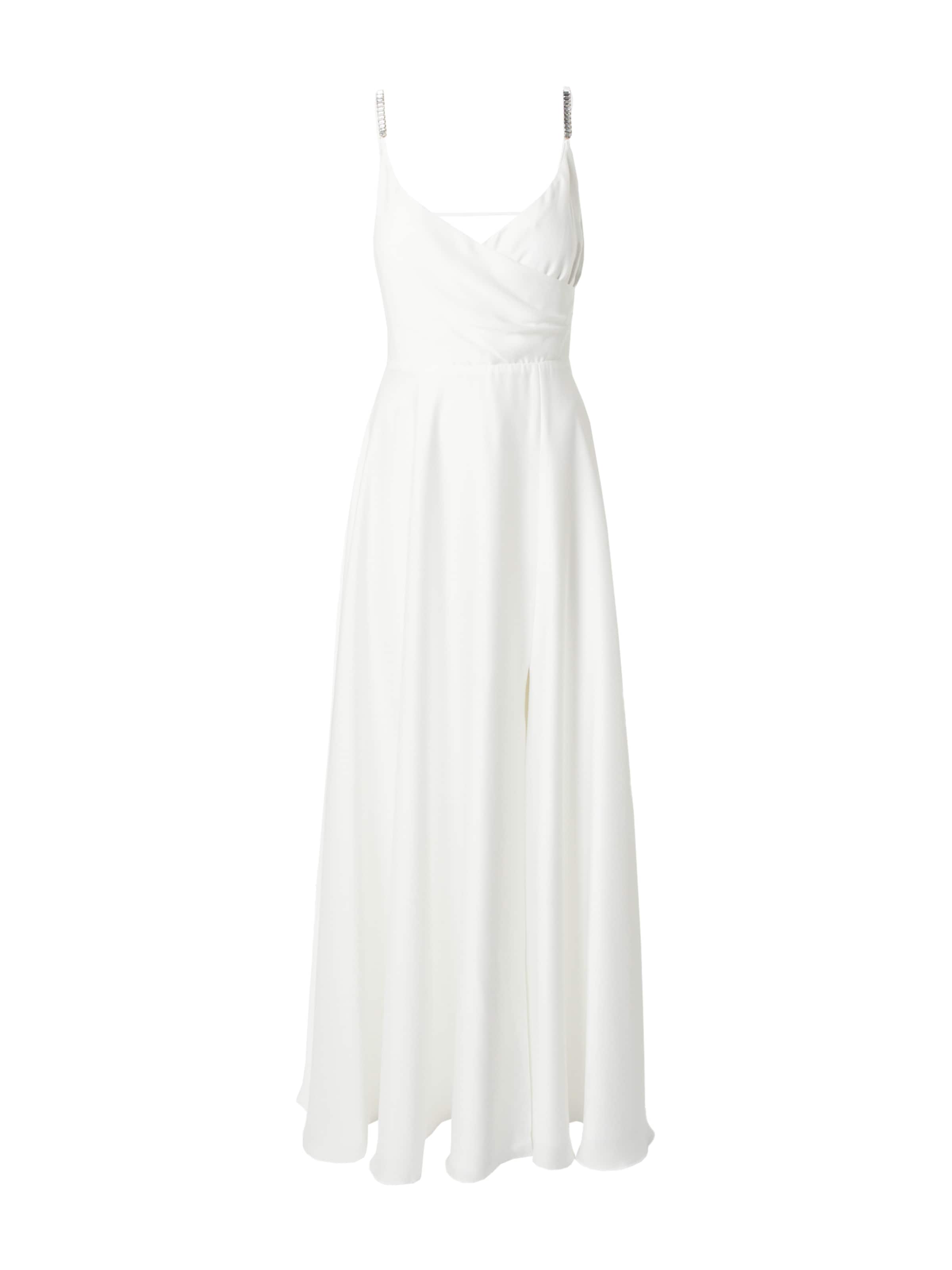 Robe de soirée SWING en beige : devant