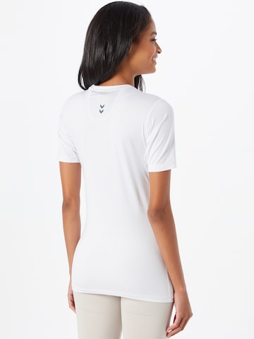 Hummel Sportshirt in Weiß