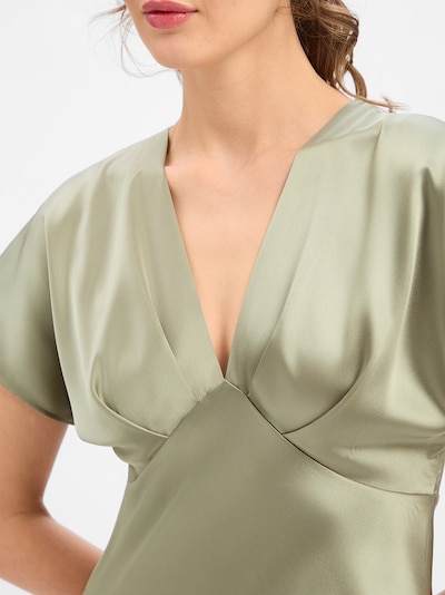 Marie Lund Kleid in schilf, Produktansicht