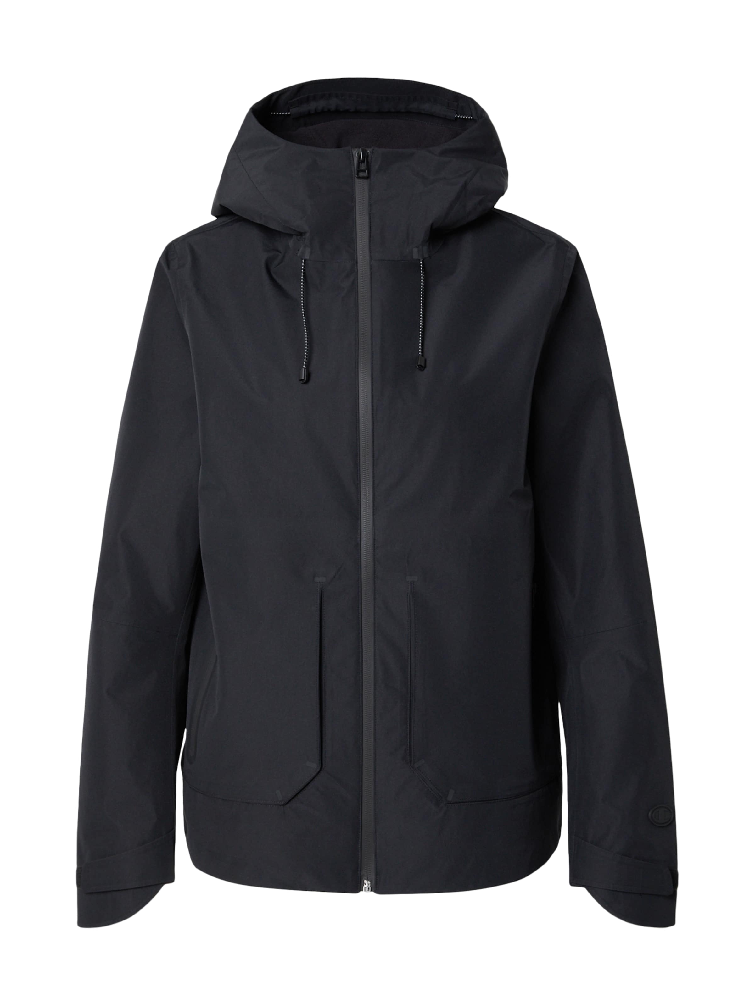 Champion Authentic Athletic Apparel Přechodná bunda – černá: přední strana