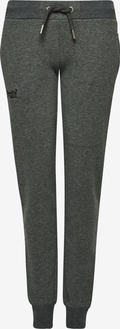 Pantalon Superdry en gris : devant