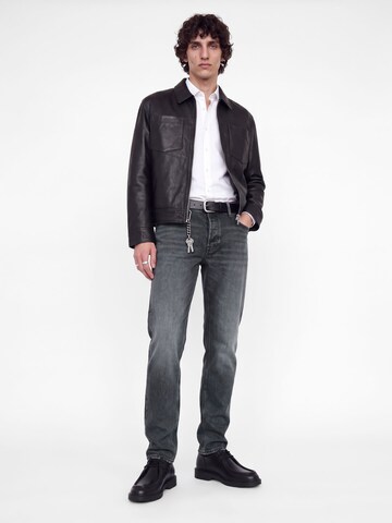 JACK & JONES - regular Vaquero en negro