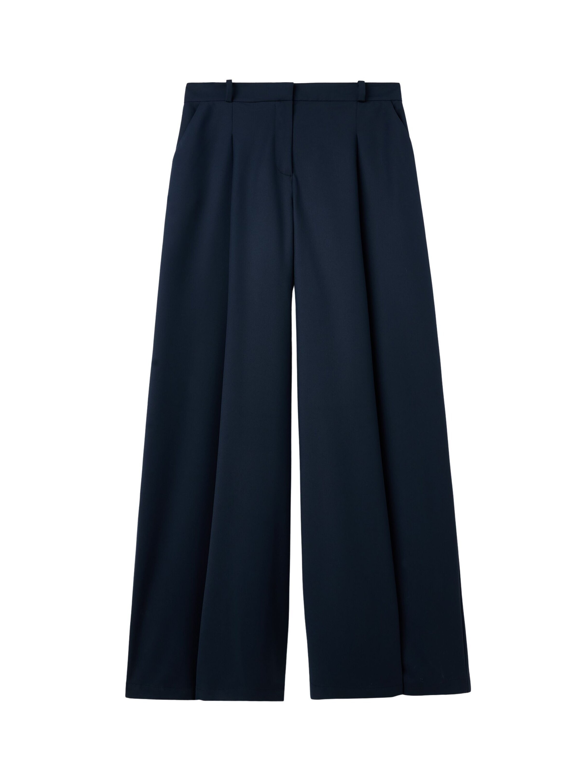 adl Wide leg Pants in Blue: front