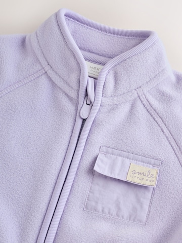 Next Fleece jacket in Purple