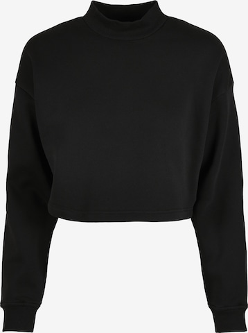 Urban Classics Sweatshirt in Black: front