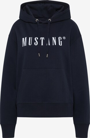 MUSTANG Sweatshirt in Blau: predná strana