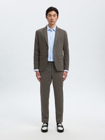 SELECTED Slim fit Chino trousers 'SLHAITOR' in Brown