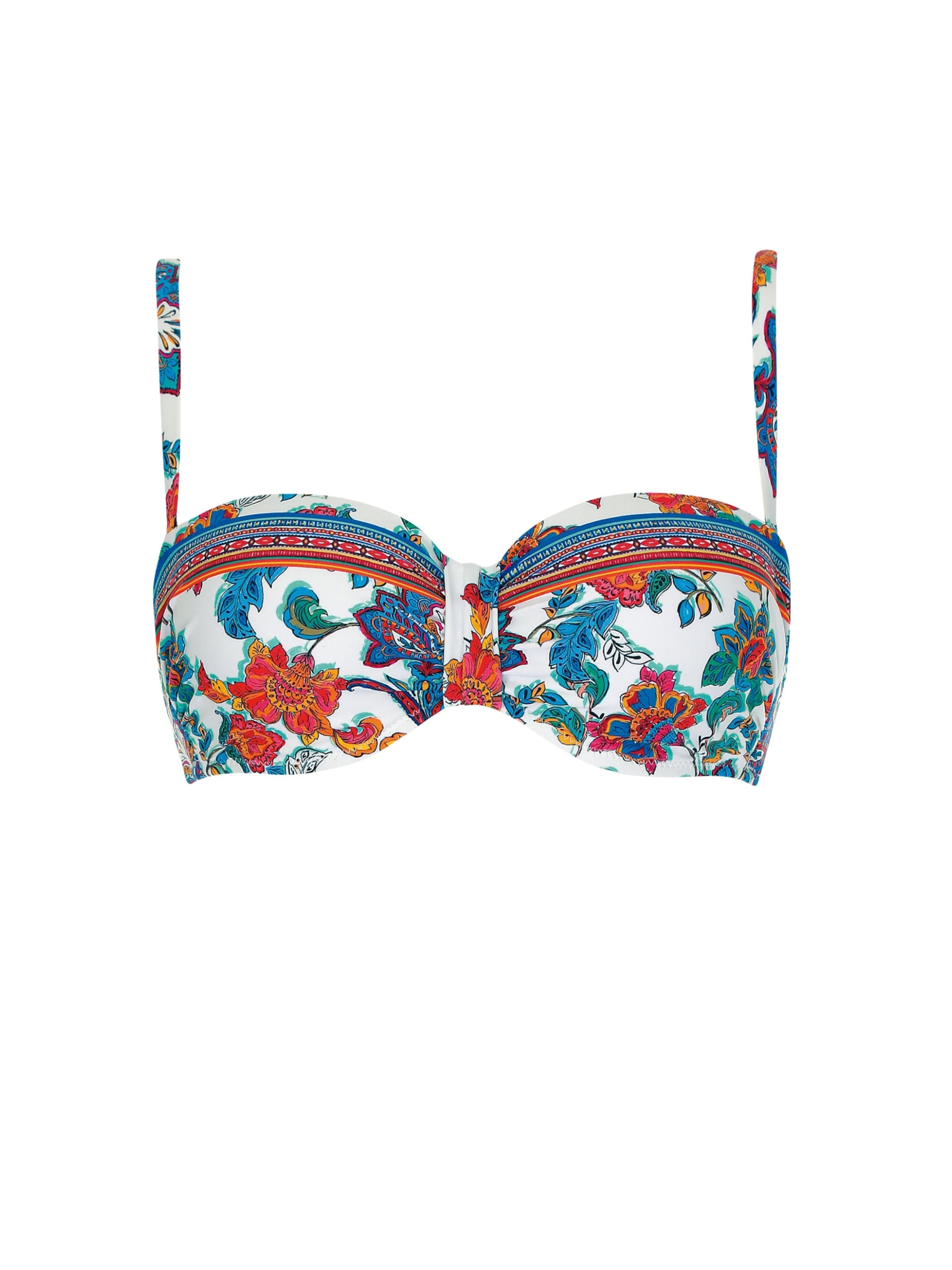 OLYMPIA Bikini top in 75/A in Mixed colours / White, Item view