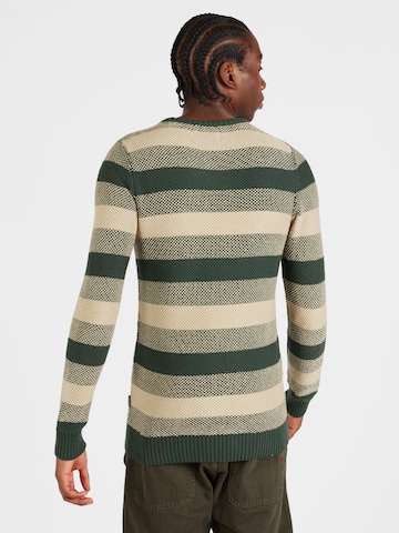 BLEND Пуловер в зелено