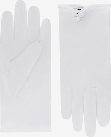Gants Roeckl en blanc : devant