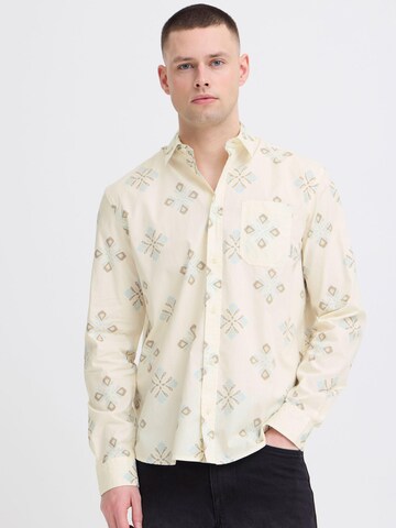 BLEND Regular fit Button Up Shirt ' BHDitlef ' in White