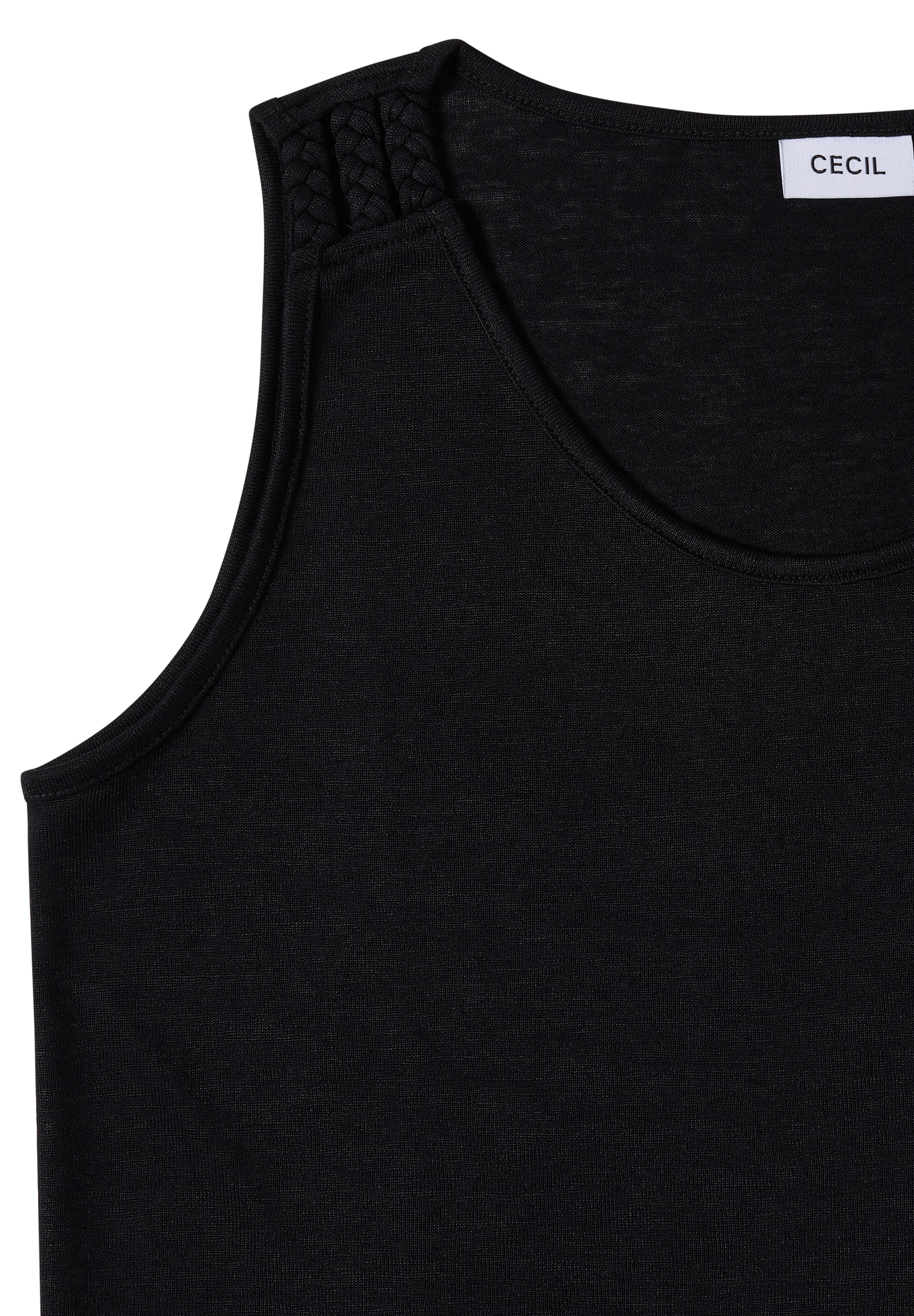 CECIL Top in Schwarz
