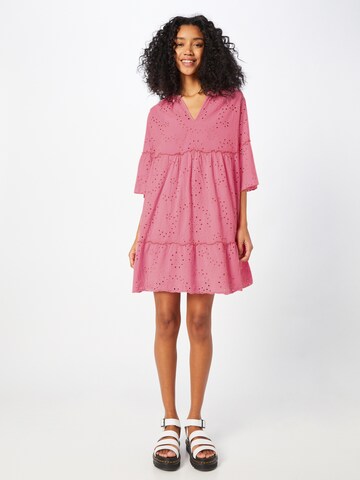 Frieda & Freddies NY Shirt Dress in Pink