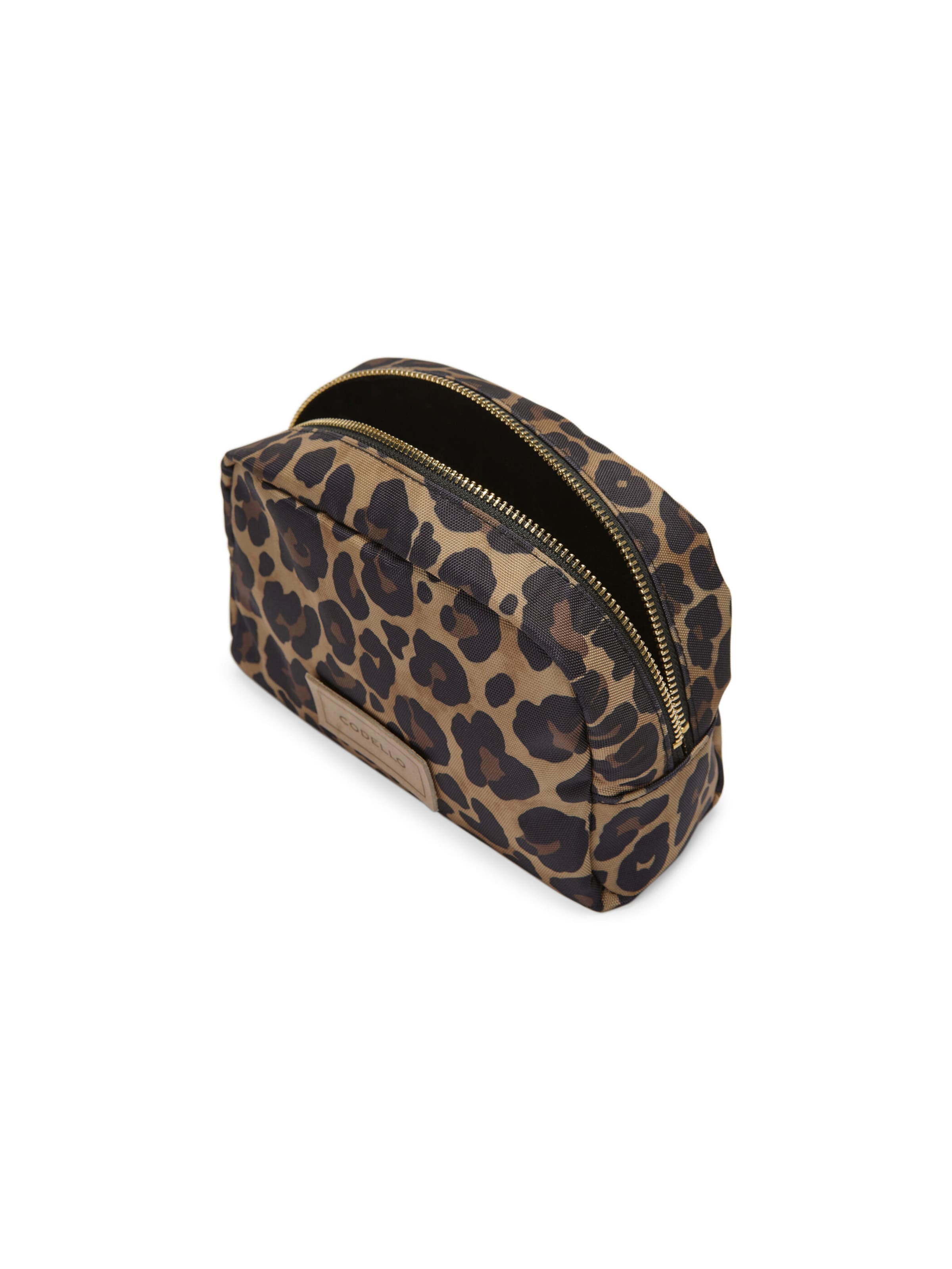 CODELLO Kosmetiktasche Leodesign in Braun
