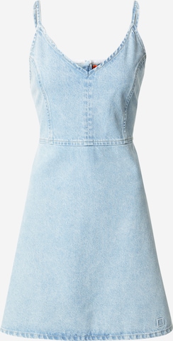 A LOT LESS Dress 'Agathe' in Blue: front