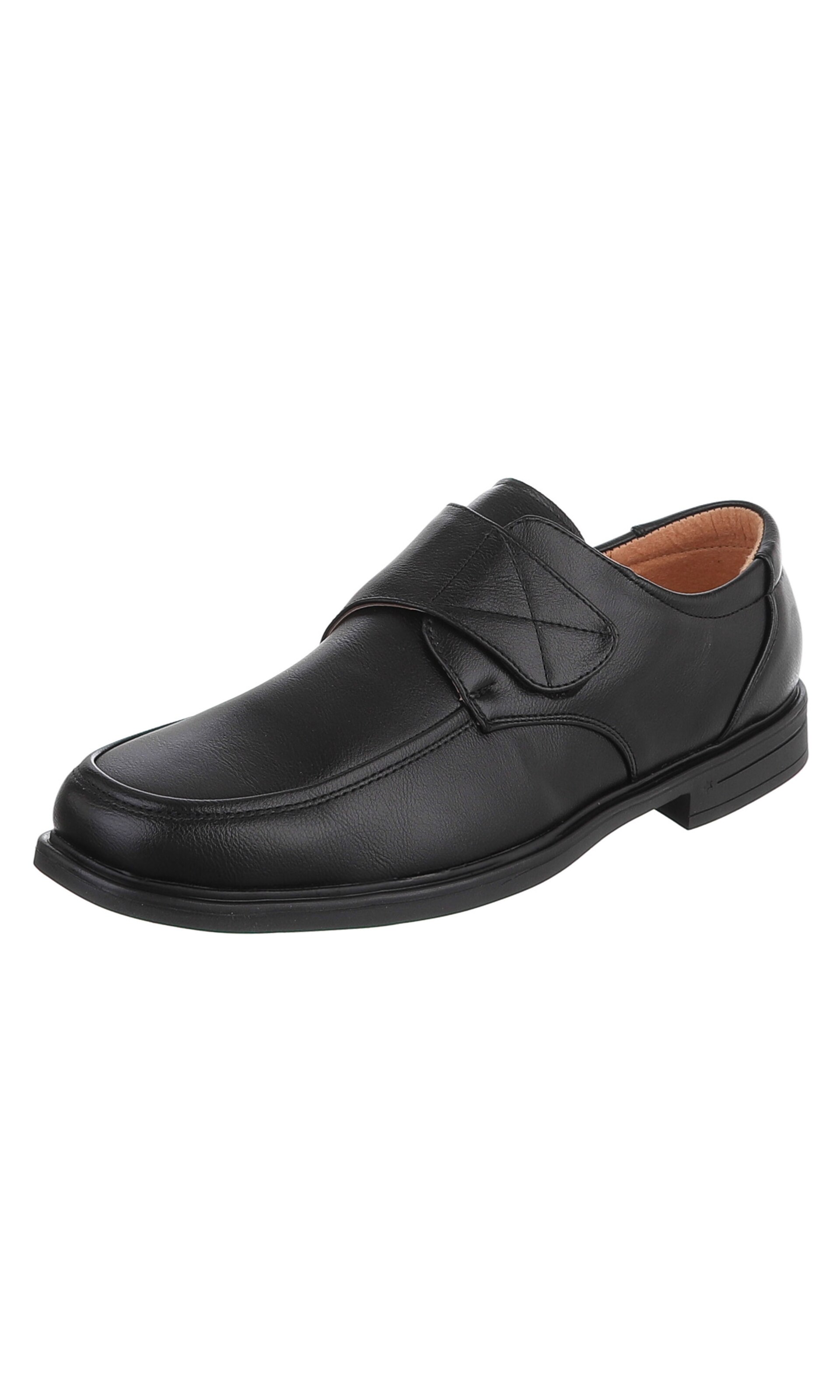 CoolWalk Lace-Up Shoes in Black: front