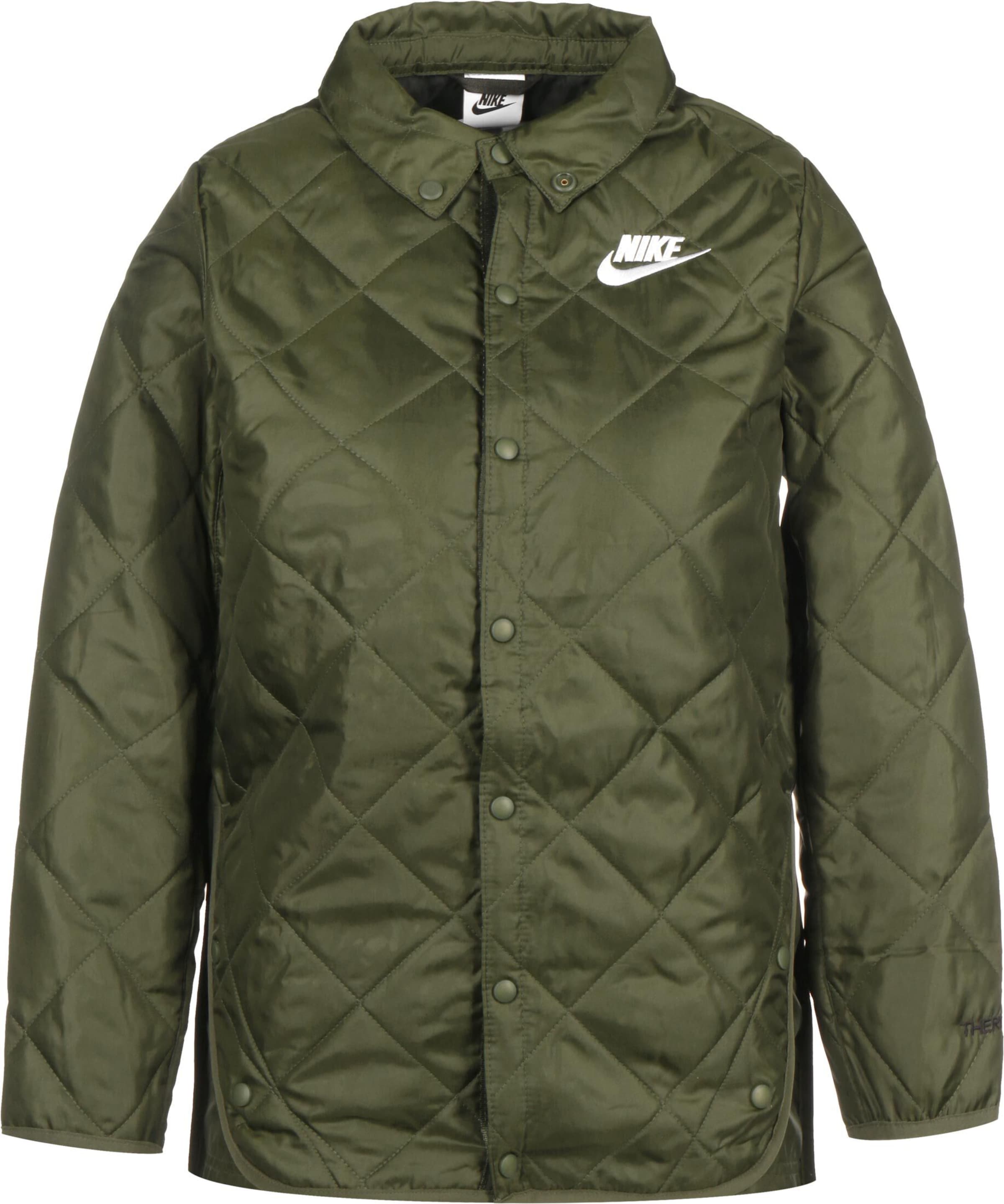 Veste mi-saison Nike Sportswear en vert : devant