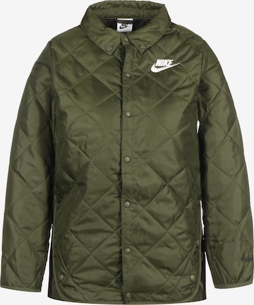 Nike Sportswear Tussenjas in Groen: voorkant