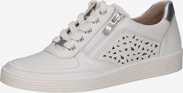 CAPRICE Sneakers laag in Wit: voorkant