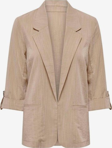Blazer 'Onlmarsa ¾ Wvn Noos 15308084' di ONLY in beige: frontale