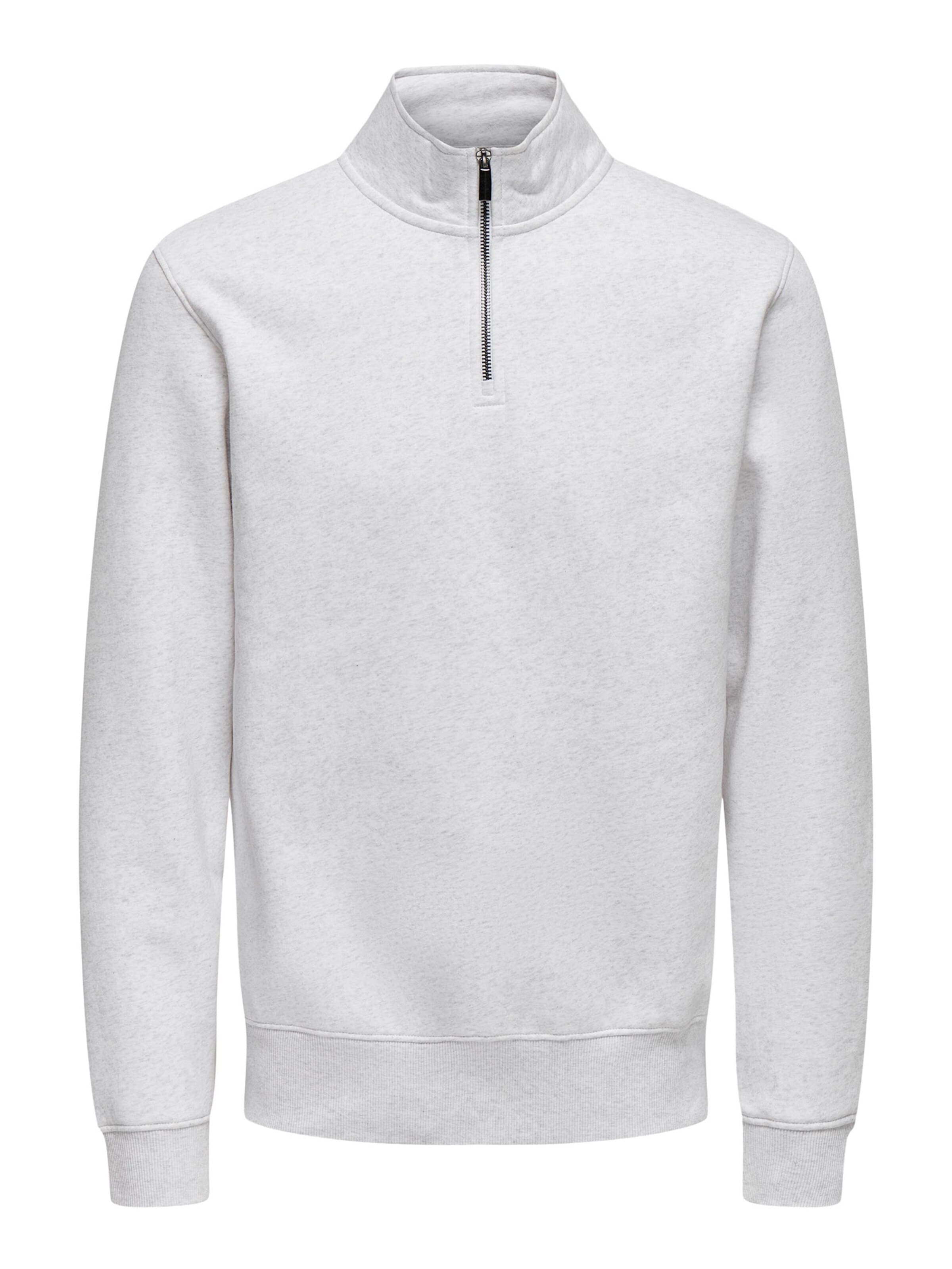 Only & Sons Sweatshirt 'Ceres' in Grau: Vorderseite