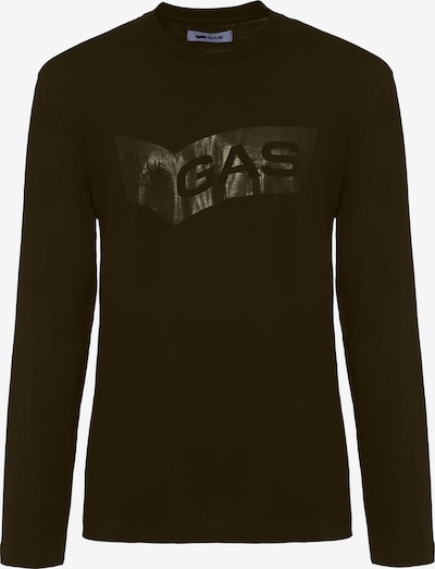 GAS Jeans Shirt in khaki / dunkelgrün, Produktansicht