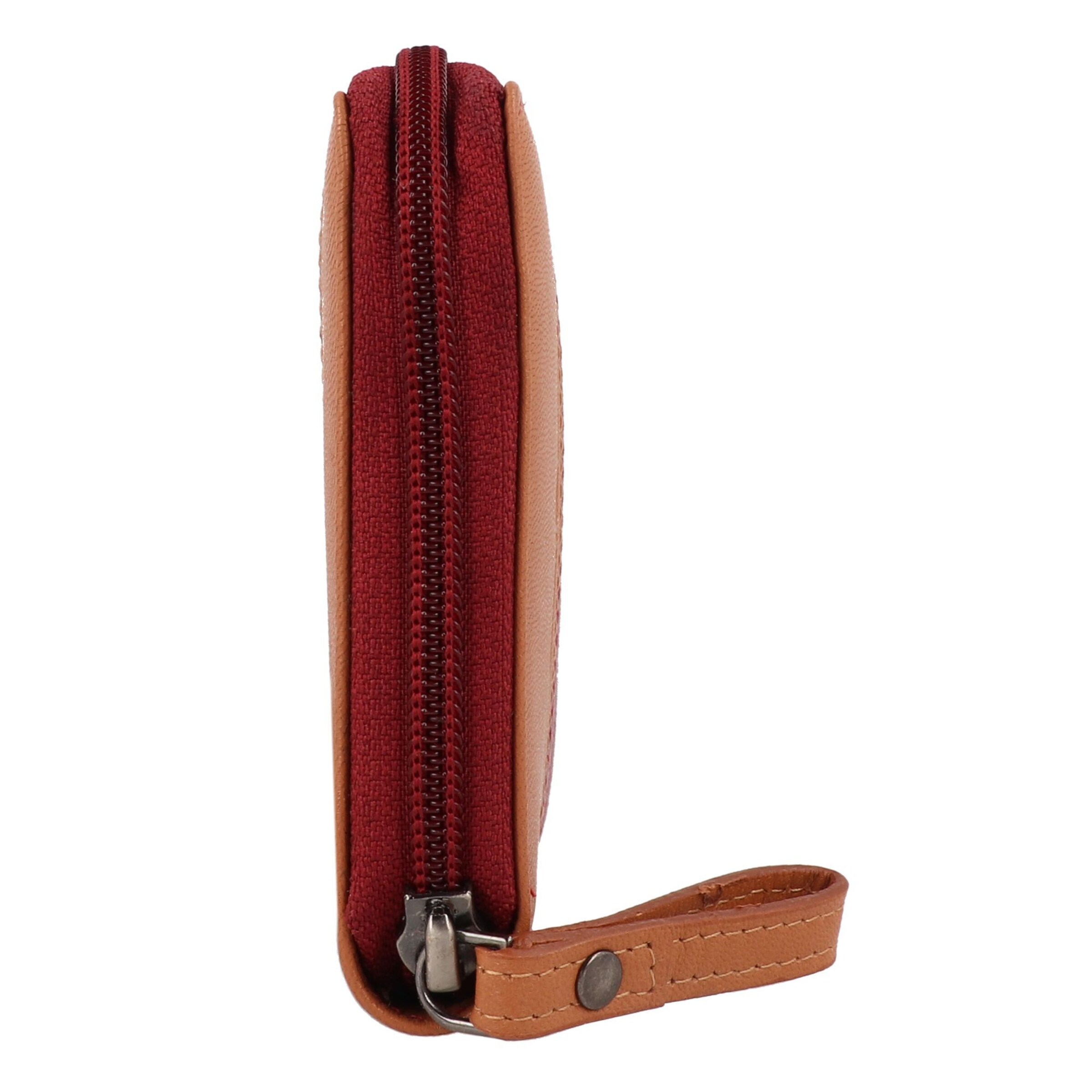 Porte-monnaies 'Nappa' GREENBURRY en rouge