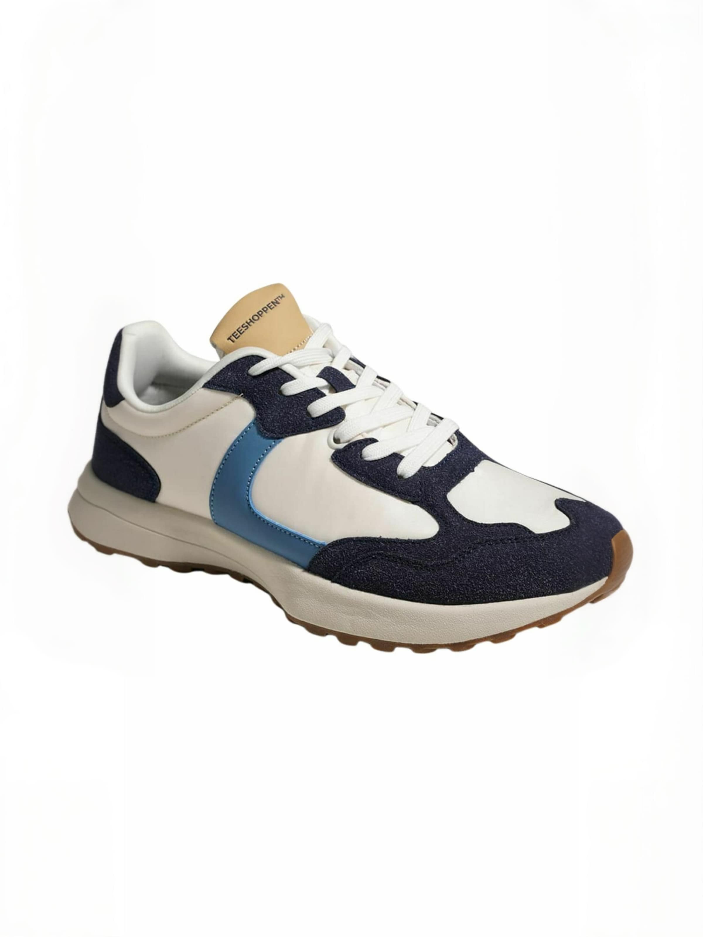 Sneaker low ' Sneakers ' de la TEESHOPPEN pe albastru