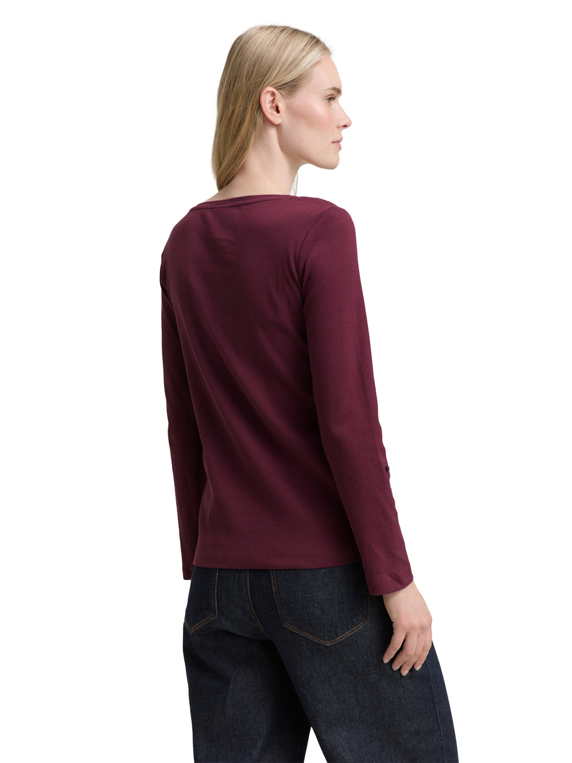 TOM TAILORMajica - crvena boja