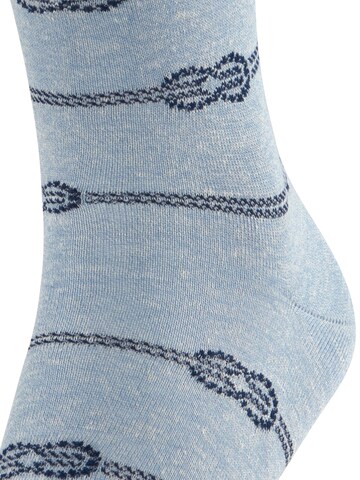 FALKE Socken 'Sailing Rope'‌ in Blau