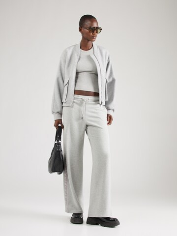 Max Mara Leisure Wide leg Broek 'VELES' in Grijs