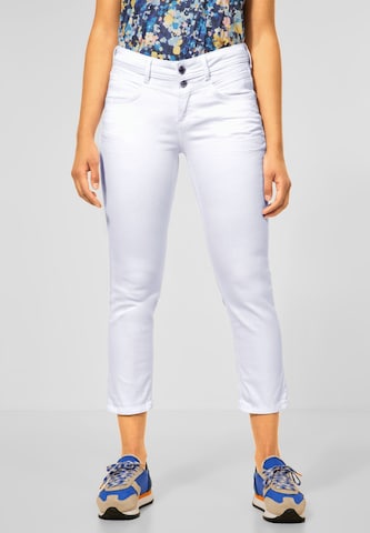 STREET ONE Slim fit Jeans in White: front