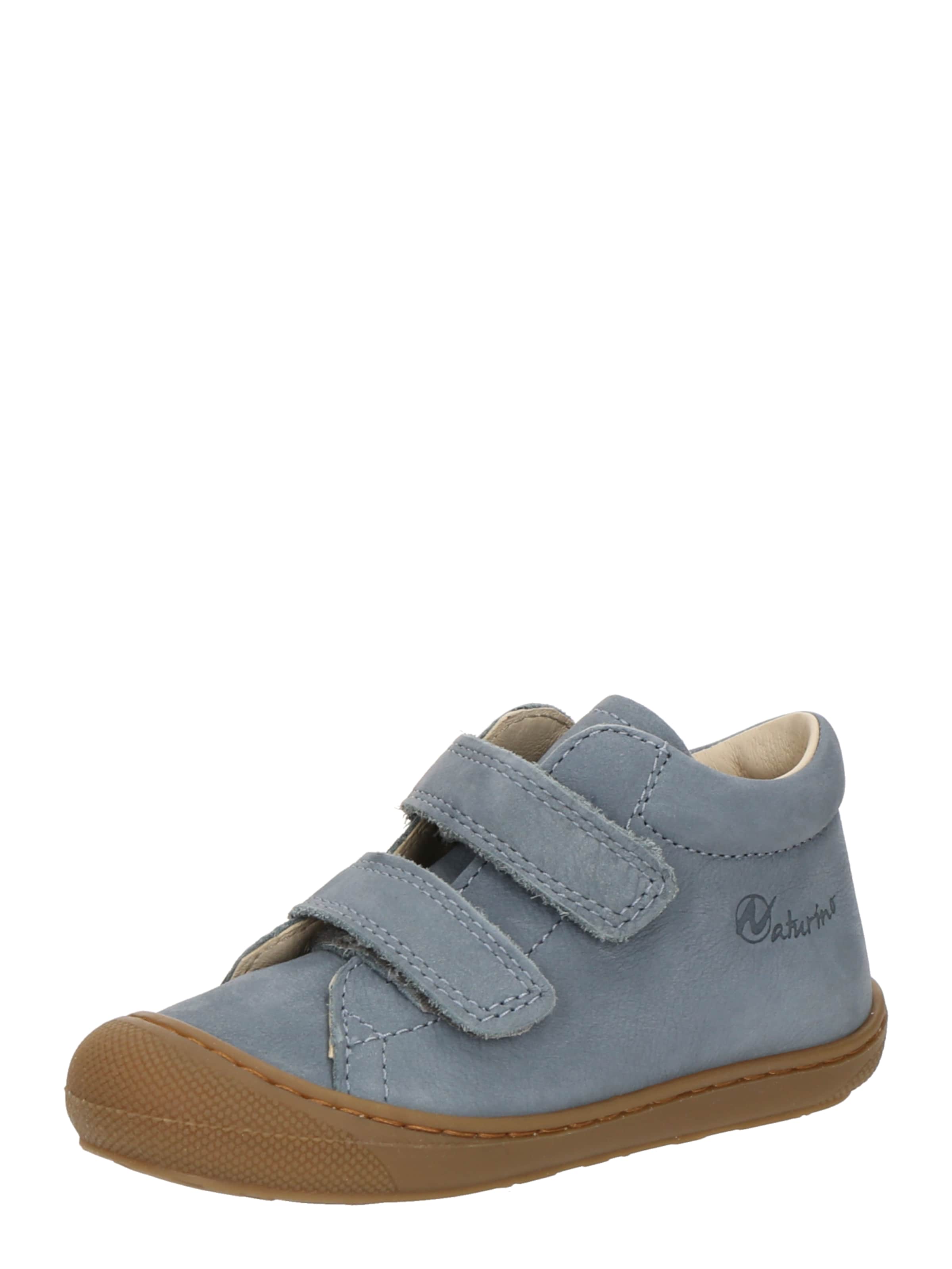 NATURINO First-step shoe 'COCOON' in Blue: front