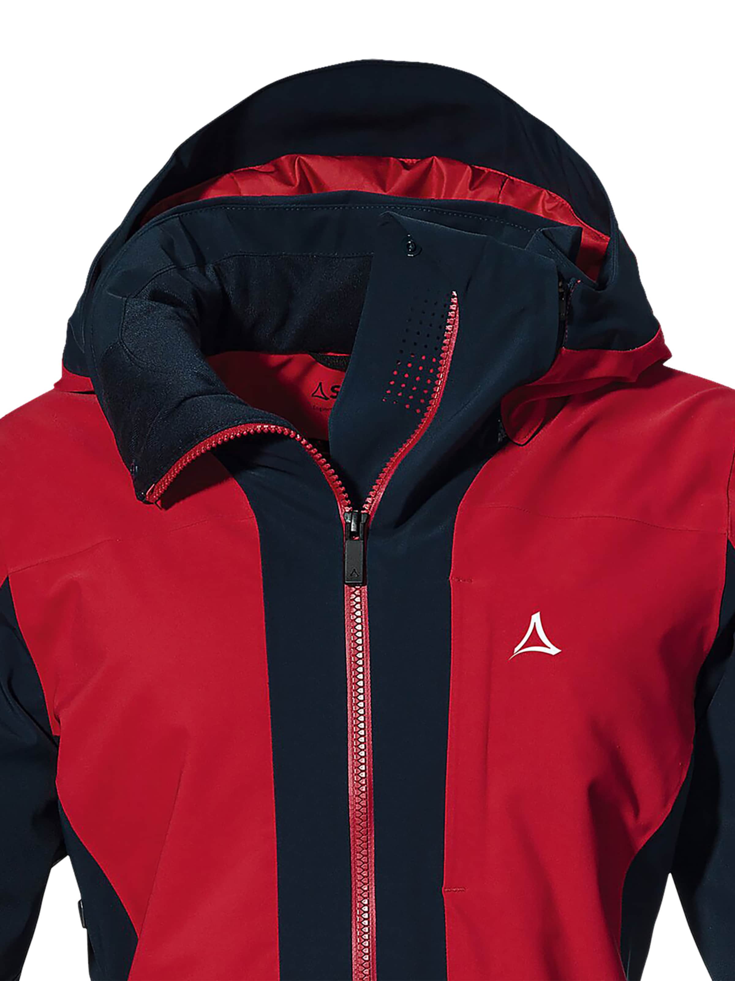 Giacca sportiva 'Scalottas' di Schöffel in rosso: frontale