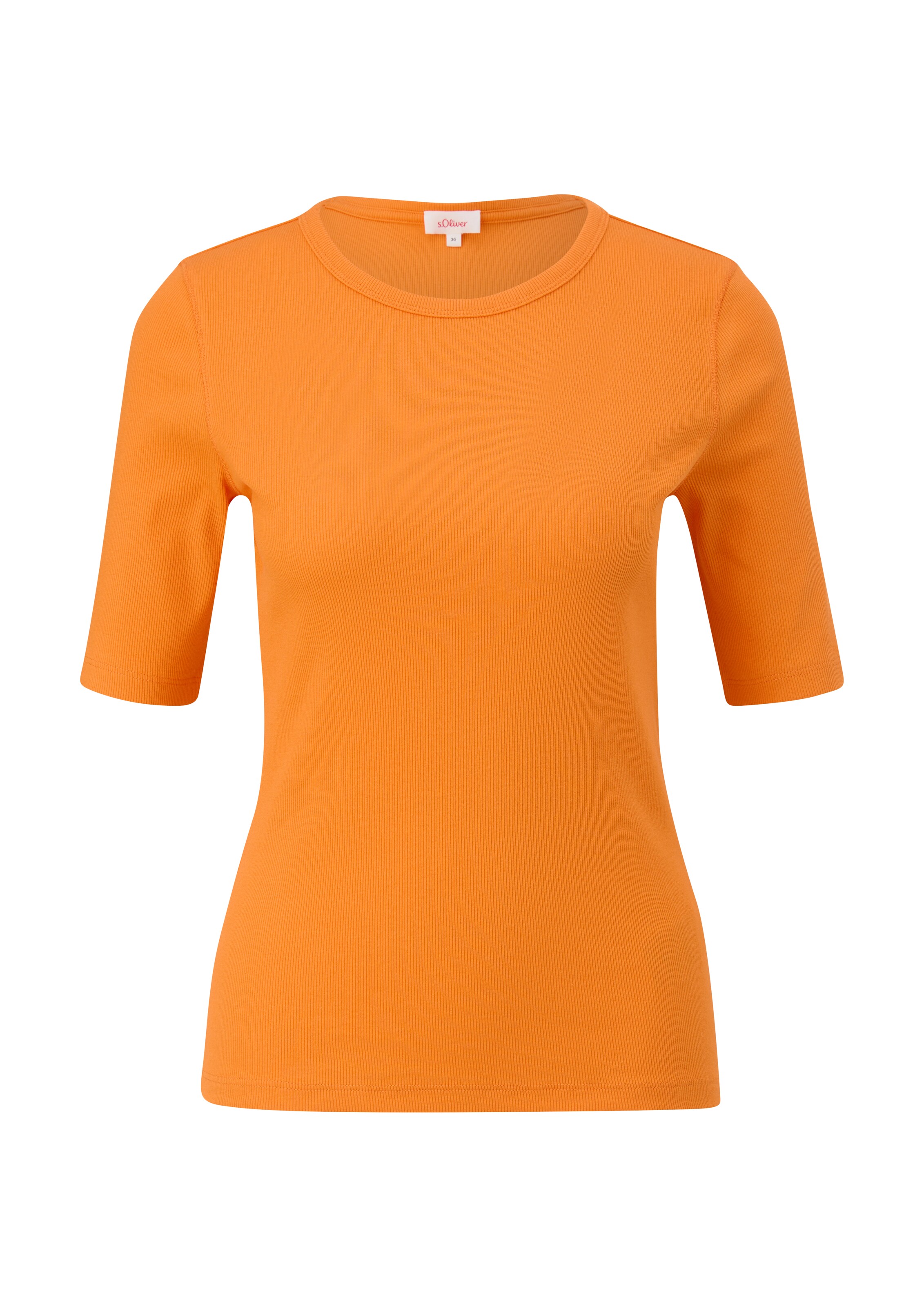 T-shirt s.Oliver en orange : devant