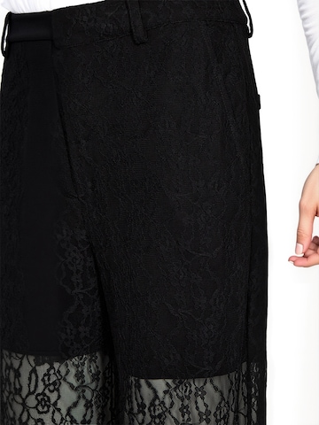 regular Pantaloni ' IVY-Lare ' di Ivy Copenhagen in nero: frontale