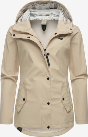 Veste fonctionnelle 'Marge' Ragwear en beige : devant