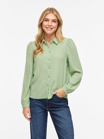 VILA Blouse 'VIZania' in Green: front