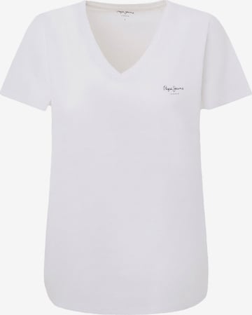 Pepe Jeans Shirt ' LORETTE ' in White: front